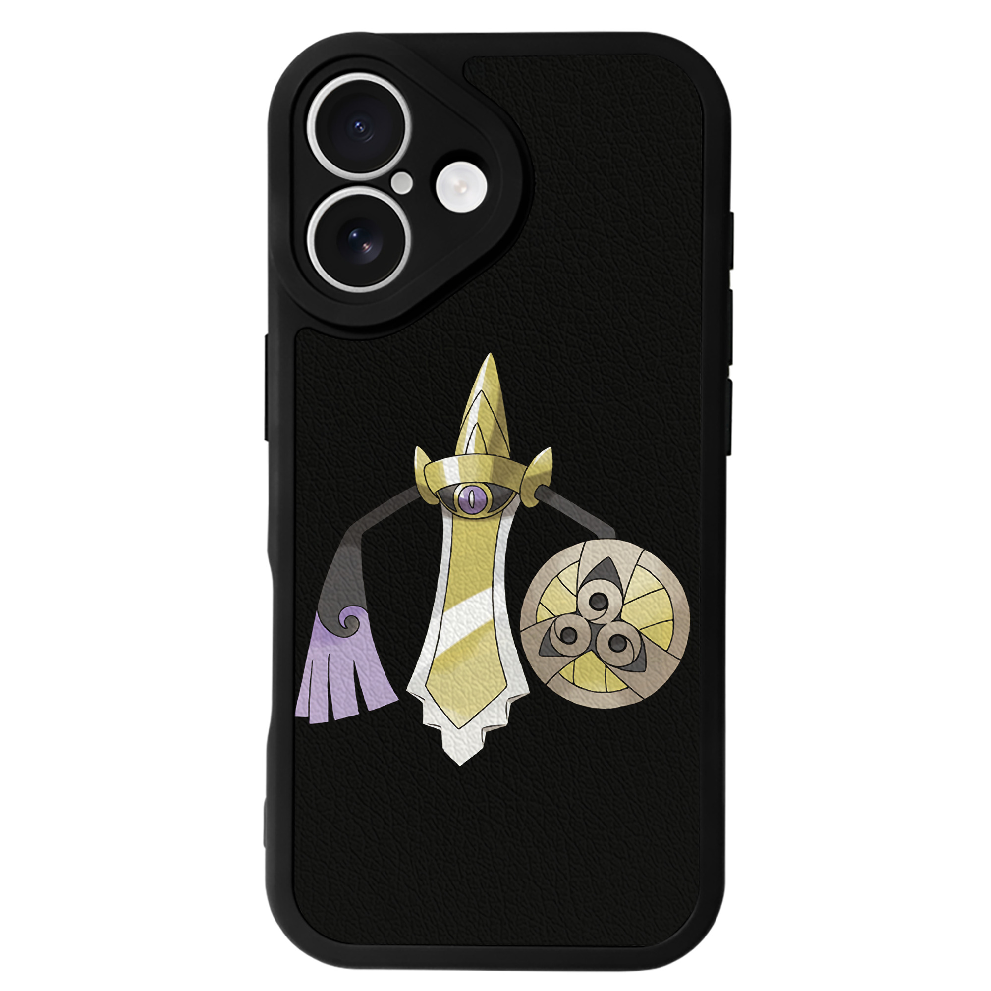 （画像用） ポケットモンスター Pokémon 【iPhone 16シリーズ対応】シリコンスマホケース（レザー調） 材質：シリコン
